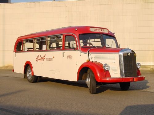 Bus Reisen Adorf Düsseldorf Oldtimer